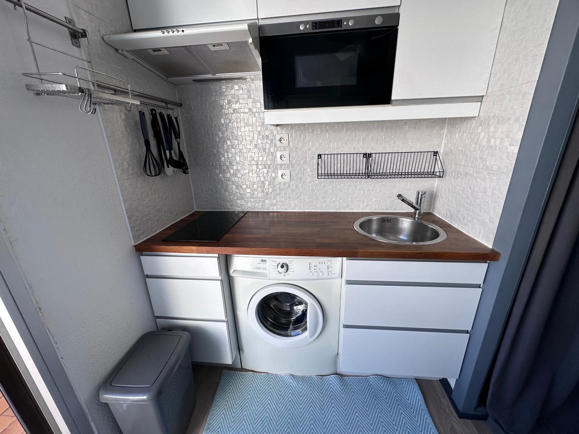 Beau Studio Climatise En Bord De Mer Et Wi-Fi 勒格罗-迪鲁瓦 外观 照片